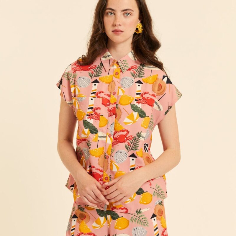 Camisa manga corta SEASHORE