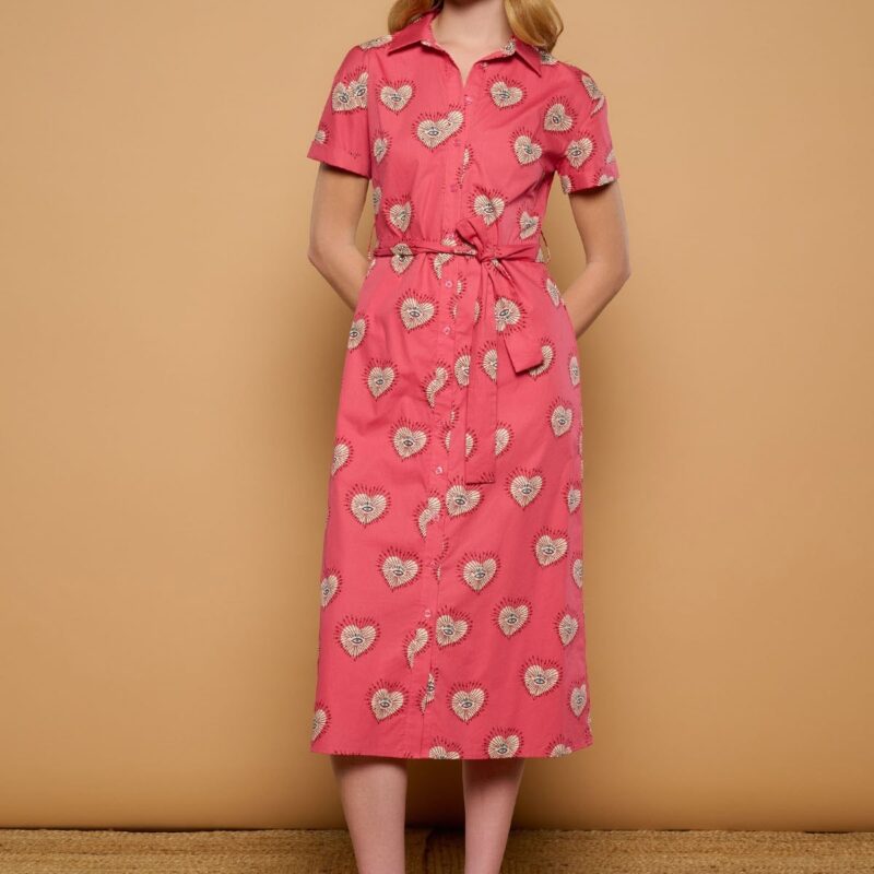 Vestido midi camisero VIROT